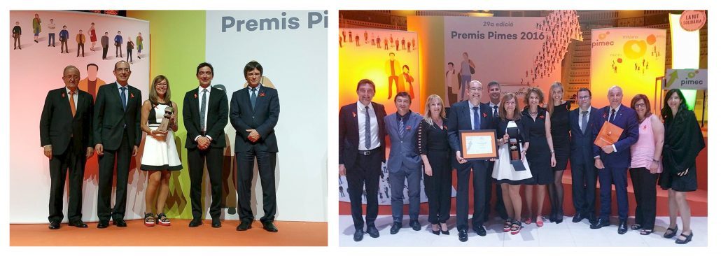 Mútuacat guanya el Premi Pime a la Qualitat Lingüística en el món empresarial