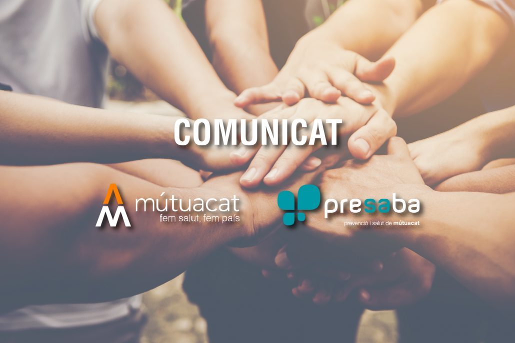 COMUNICAT DE MÚTUACAT I PRESABA