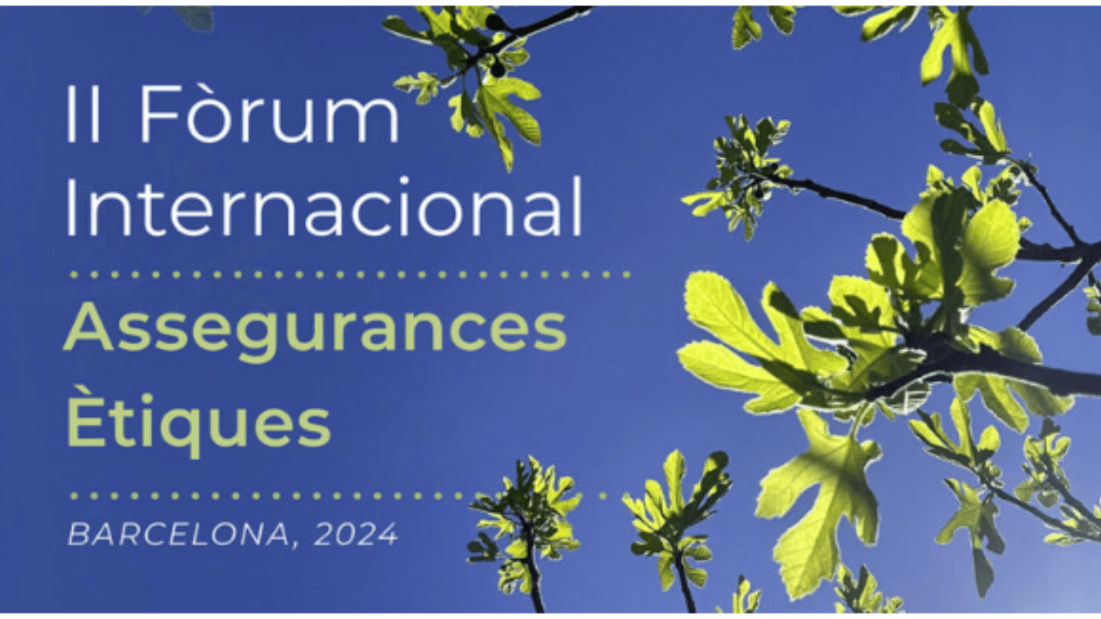 Mutuacat participa en el II Fòrum Internacional de les Assegurances Ètiques