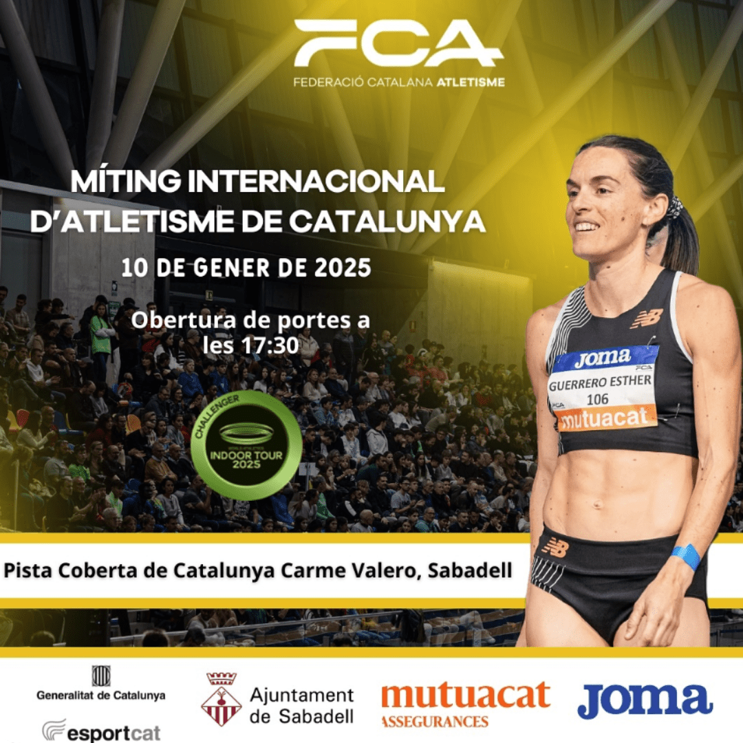 Mutuacat, present a la desena edició del Míting Internacional Catalunya d’Atletisme