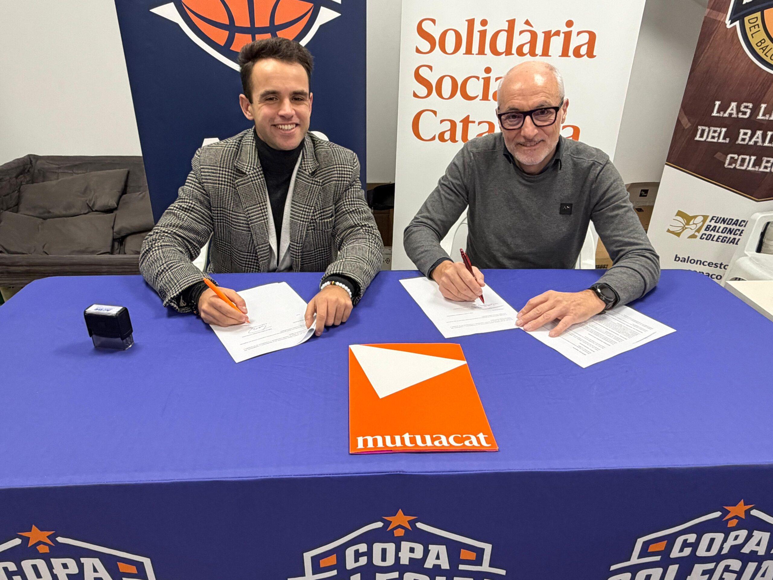 Mutuacat i Copa Col·legial Catalunya signen un acord que reforça la salut i els valors esportius