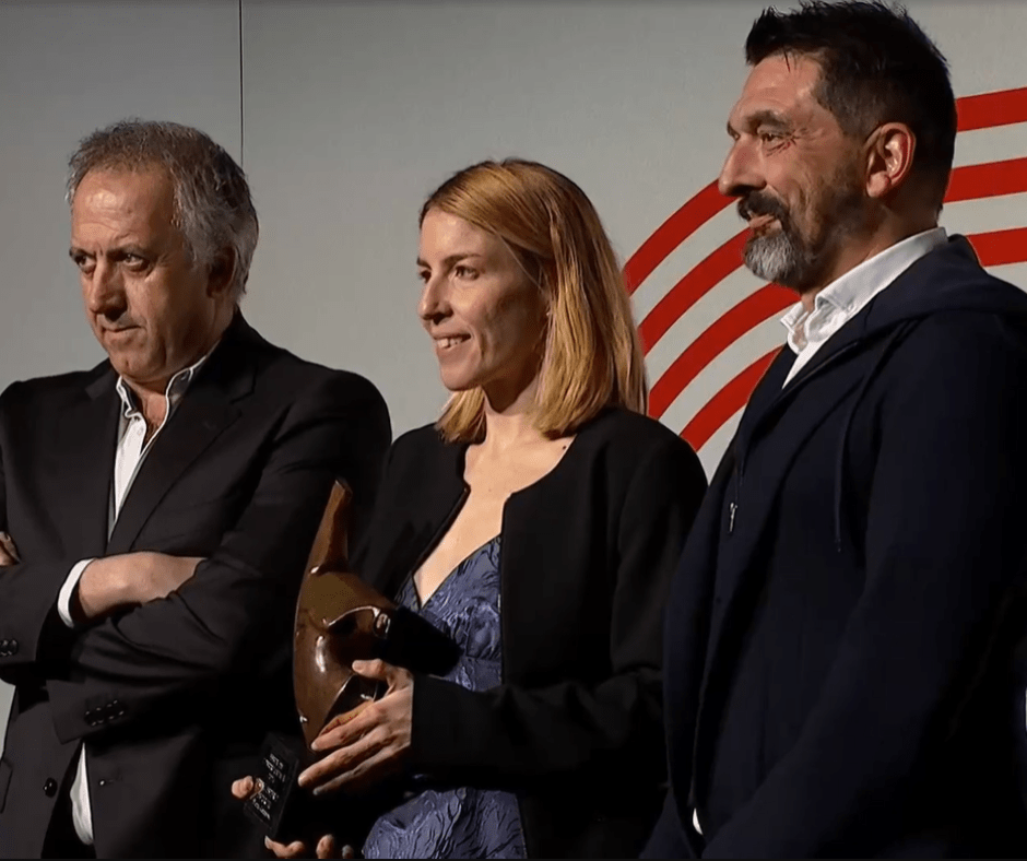 Elena Congost va rebre el Premi a l'esperit Esportiu, a la 28a Festa de l'Esport Català