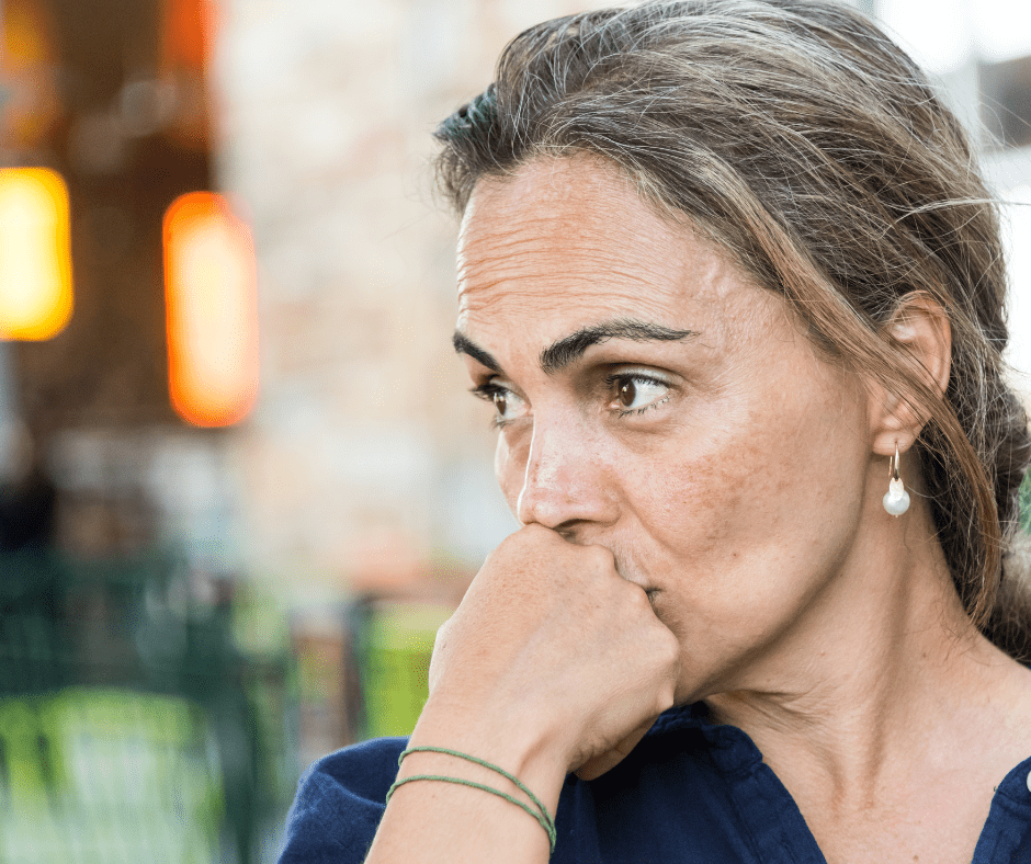 Dona en la menopausa. En aquesta etapa és fonamental cuidar el sòl pelvià.