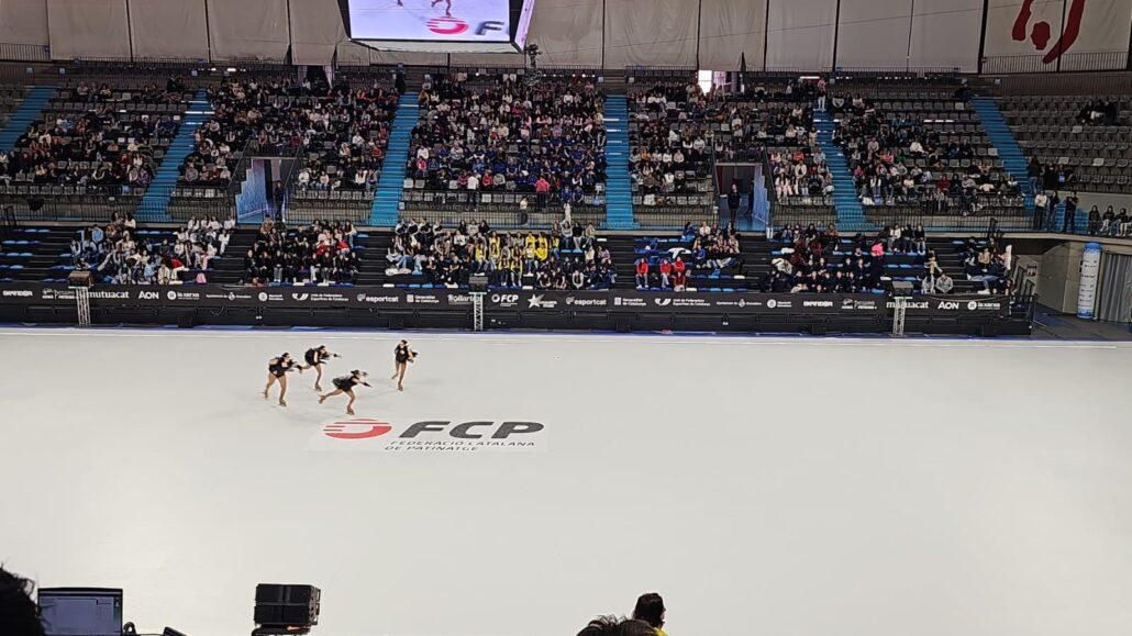 Un moment de l'espectacle de Xous i Quartets de Patinatge