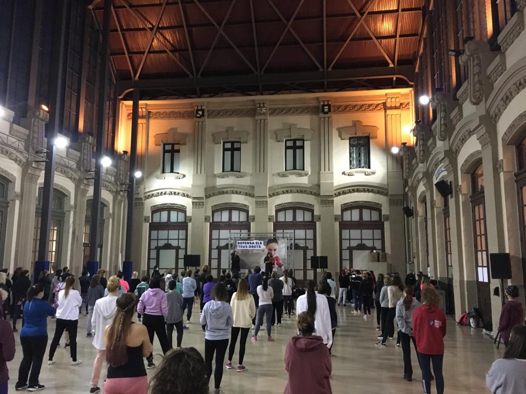 Masterclass de defensa personal, 26.11.21. Acte d'empoderament dins del 25N Dia Internacional per l'eliminació de la violència contra la dona