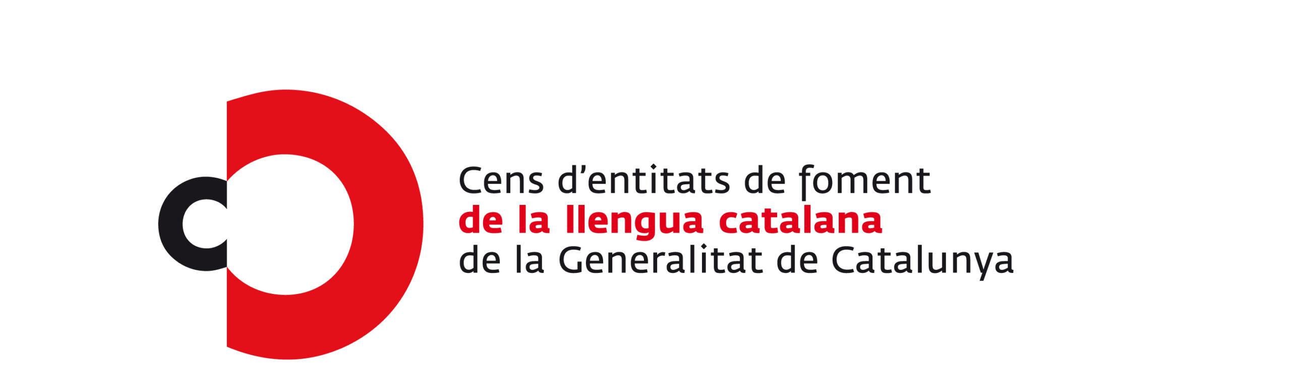 Logo del Cens d'entitats de foment de la llengua catalana
