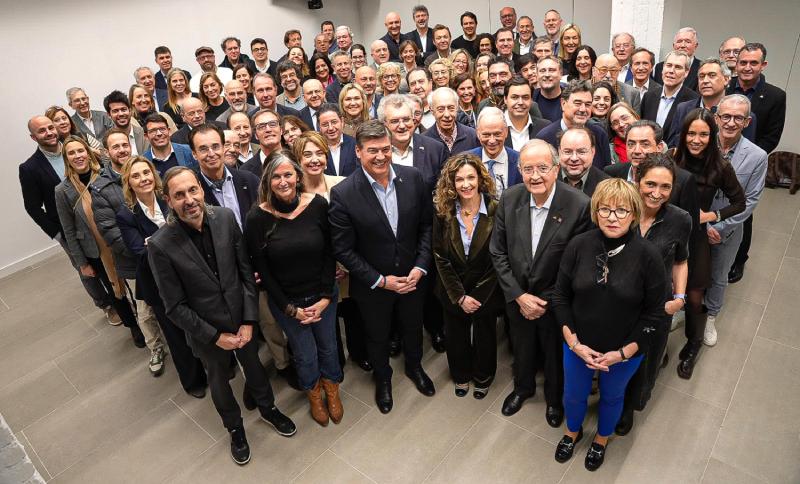 Membres de la Junta Directiva de pimec entr els quals hi ha Sergi Macià